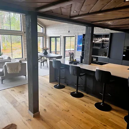 Unique Hytta With Jacuzzi, Sauna, 7 Bedrooms Дом отдыха Трисиль