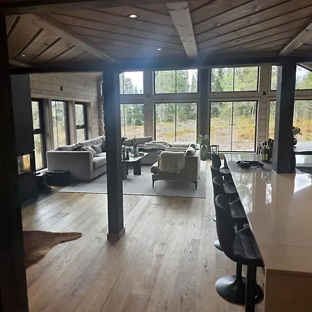 Nyaraló Unique Hytta With Jacuzzi, Sauna, 7 Bedrooms Trysil