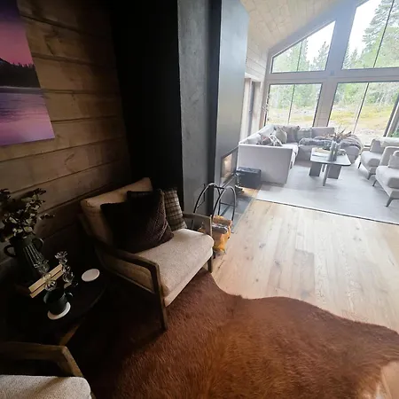 Unique Hytta With Jacuzzi, Sauna, 7 Bedrooms Nyaraló