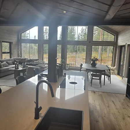 Unique Hytta With Jacuzzi, Sauna, 7 Bedrooms Сasa de vacaciones *